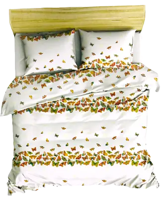 £11.99 • Buy Reversible Duvet Cover Set Quilt Pillow Case Bedding Set Double Single King Size