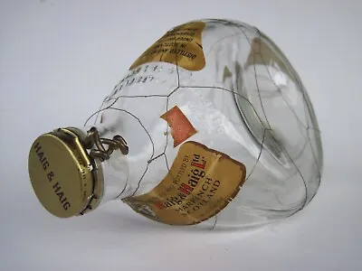 PINCH By Haig & Haig 'Scots Whisky' Dimple Bottle W/Cap And Label Wire Wrapped • $15