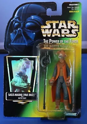 Star Wars The Power Of The Force Saelt-Marae Yak Face Collection 2 1997 NIB • $4.99