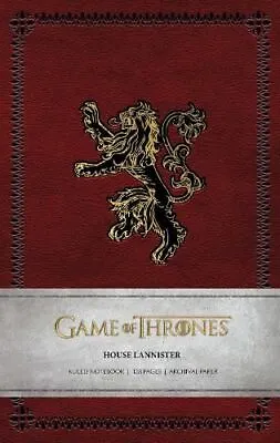 Game Of Thrones: House Lannister Rule Leather Bound New • £6.20