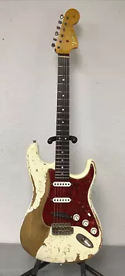 MJT Fender Stratocaster Heavy Aged Relic Electric Guitar • $799.95