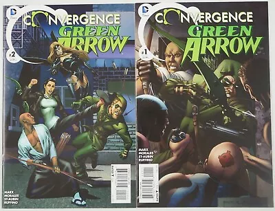 Convergence Green Arrow #1-2 VF/NM Complete Series - Christy Marx - Rags Morales • $5.98