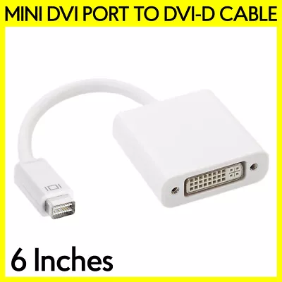 Mini DVI To DVI Adapter Monitor Cable Connector Converter For MacBook IMac • $9.39