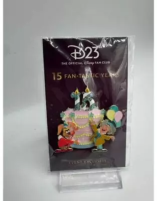 Mad Hatter & March Hare 15th Anniversary Cakes DEC LE 300 Disney Pin • £57.85