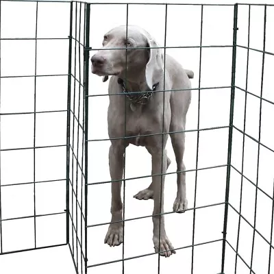 £179 • Buy Foldable Dog Fence  Flexipanel Barrier Fencing Gate Run Pen Garden Folding Lawn