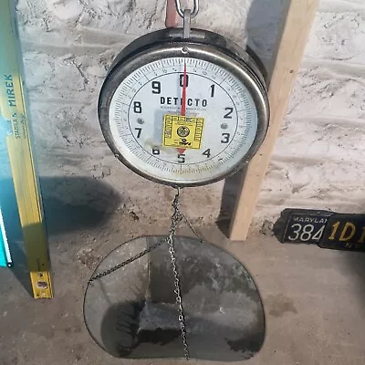 Vintage Detecto Hanging Scale Double Sided • $100
