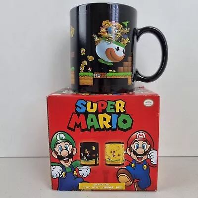 Official Super Mario Bros Mug Nintendo Official Heat Changing Cup 2017 • £11.99