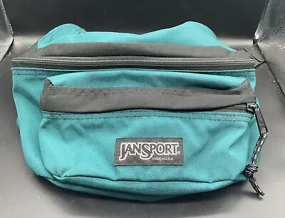 VTG 90s JanSport USA Made Nylon Fanny Shoulder Pack Bag Waist Travel • $20