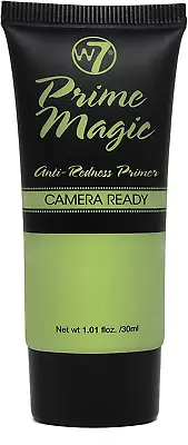 W7 Prime Magic Anti-Redness Face Primer - Green Colour Correcting Face Priming - • £7.82