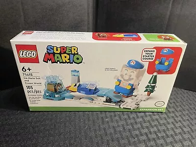 LEGO SUPER MARIO: Ice Mario Suit And Frozen World Expansion Set (71415) • $16.99