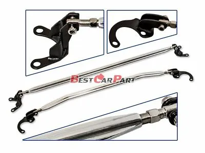 88-91 Honda Civic/CRX Upper Strut Tower Bars Brace 2 Pieces Front + Rear • $79.99