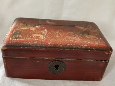 £9.95 • Buy Vintage Papier-mache? Box Oriental?
