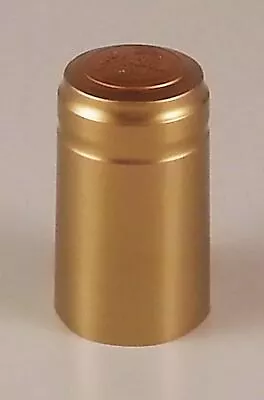 Wine Bottle Heat Shrink Capsules Foils Gold 30 Pack Homebrew Tops Caps • £3.75