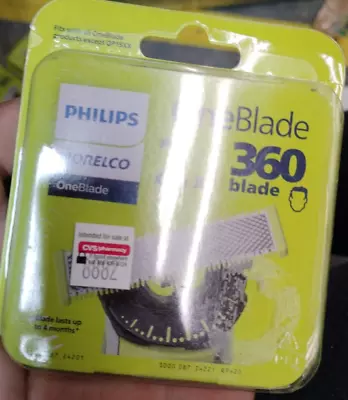 *Philips Norelco OneBlade 2 Cartridges 360  Fits All OneBlade # 2102 • $13.98