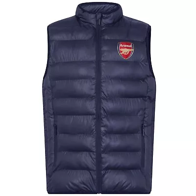 £34.95 • Buy Arsenal FC Football Gilet Jacket Mens Large Body Warmer Quilted Coat L C