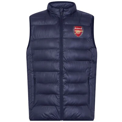 £34.95 • Buy Arsenal FC Football Gilet Jacket Mens Large Body Warmer Quilted Coat L C