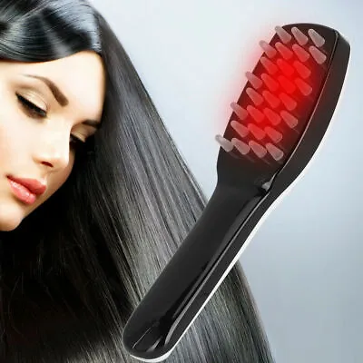 Electric Hair Laser Comb Loss Brush Grow Treatment Growth Therapy Regrowth Tool • £20.71