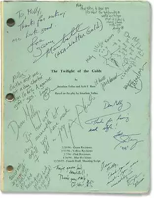 Jennifer TWILIGHT OF THE GOLDS Original Screenplay For The 1997 Signed #149018 • $200