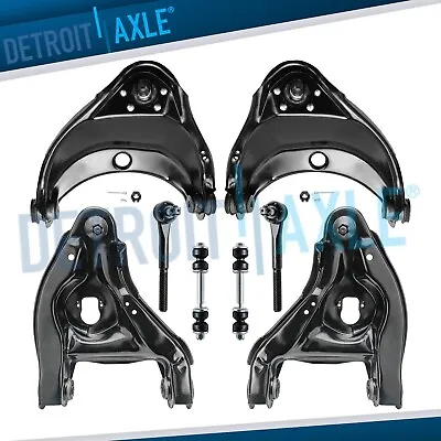 Front Upper Lower Control Arms Ball Joint Sway Bar Kit For Chevy GMC C1500 C2500 • $235.04