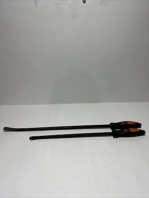 Matco Tools 2pc Orange Black Comfort Grip Striking Pry Bar 25/30  Read • $99