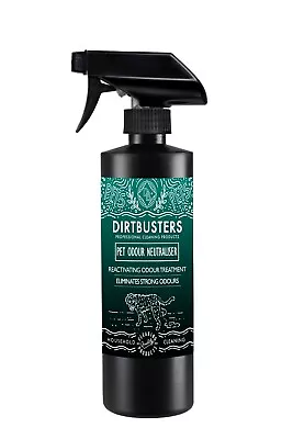 Dirtbusters Pet Odour And Urine Eliminator Deodoriser Neutraliser 500ml Carpets • £10.95