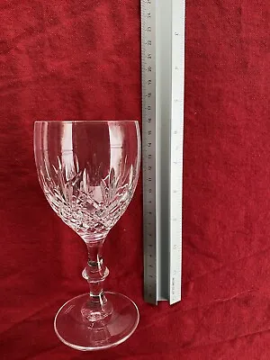 6 Edinburgh Crystal Wine Glasses 16cm • £40