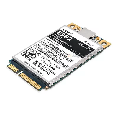 Dell 0HF4JH Wireless DW5802 LTE/WWAN Mobile Broadband E362 Mini PCIE 4G Card  • $15.99