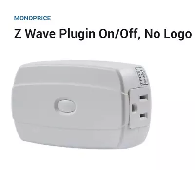 $29.99 • Buy Monoprice Z-Wave Plugin On/Off, No Logo #15903