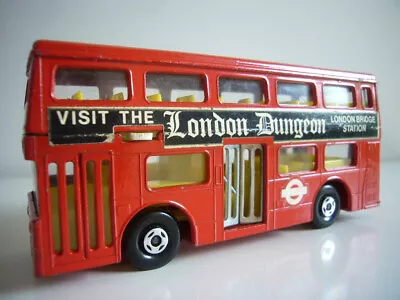 Matchbox Super Kings: Londoner Bus Rare London Dungeon Livery Ace Made England • £1.99