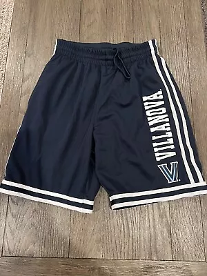 Mens Villanova Wildcats White Blue Basketball Shorts Medium • $19.50