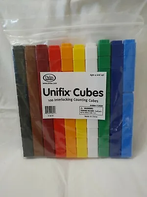 Didax Unifix Cubes 100 Interlocking Counting Cubes • £19.24