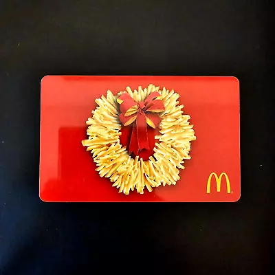 McDonalds Big Mac With Candles #6144 2014 NEW COLLECTIBLE GIFT CARD $0 • $2.77