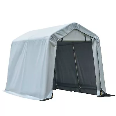 Garden Carport Garage Canopy Bike Shelter Tent Motorcycle Outdoor Shed Storage • $152.87