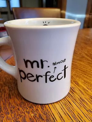 Mr Perfect Almost Ceramic Coffee Mug Wendy Tancock Toronto • £9.45