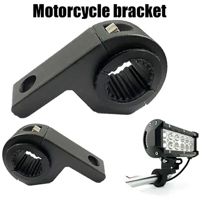 2 PC Mounting Bracket Clamps Fog Off Road Tube BullBar LED Light Bar W/Screws US • $22.51