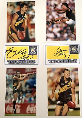 Richmond Tigers Duncan & Andrew Kellaway  Brothers Hand Signed Players • $30