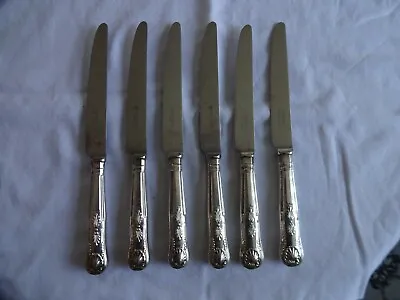 £24 • Buy Vintage Silver Plated Kings Pattern Dining Cutlery X 6 L.24 Cm Spear & Jackson