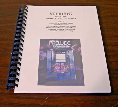 Seeburg Model SMC3 - ESMC3 PRELUDE Jukebox Manual  • $47.19