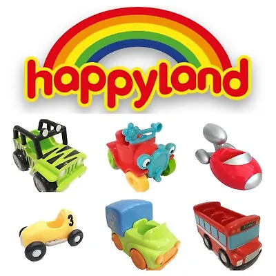 £8.99 • Buy ELC Happyland Train/Bus/Taxi/Princess Carriage/Wobble Hedgehog Vehicles Toys 