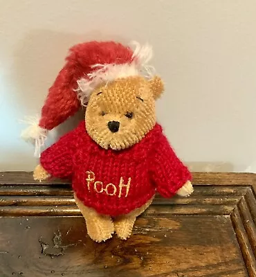 Vintage Boyds Bears Santa Mohair Winnie The Pooh 6” • $16.99