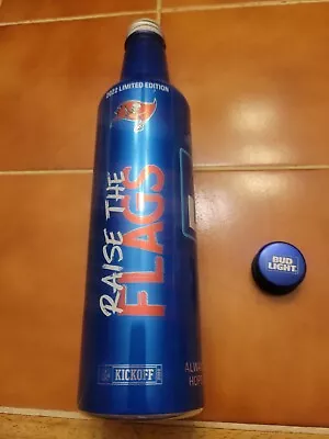 $4.99 • Buy Bud Light NFL 2022 Kickoff Tampa Bay Buccaneers Aluminum Bottle