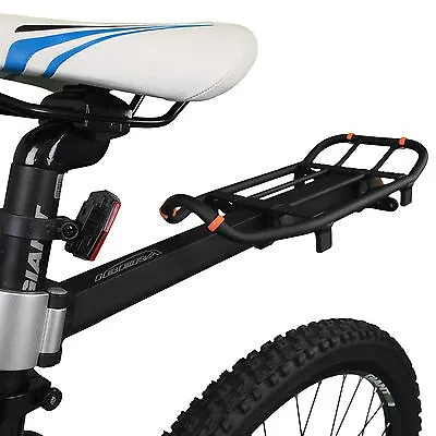 Ibera Bike Rear Carrier Rack Mini Road MTB Seat Post Mounted Trunk Bag Holder • $33.99