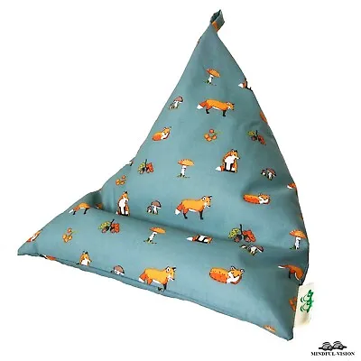 Woodland Foxes - IPad Tablet Kindle Bean Bag TECH Support Stand Holder Cushion • £11.50