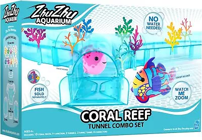 Zhu Zhu Aquarium Coral Reef Tunnel Combo Set • £32.99