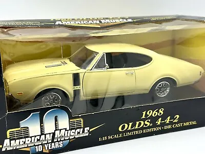 Ertl Collectibles 1:18 Scale Diecast Model Car - 1968 Olds 4-4-2 • $44.99