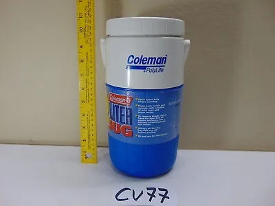 $22.99 • Buy Vintage Coleman PolyLite Water Jug Beverage Cooler 2 Liter Handle Flip Spout