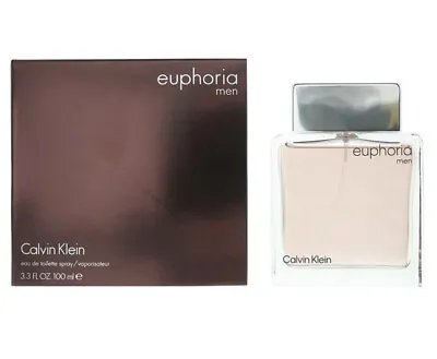 £29.99 • Buy Calvin Klein Euphoria Eau De Toilette CK 100ml Spray For Him Homme Men Mens EDT