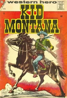 Kid Montana Full Run Vintage Silver Age Charlton Western Comics On Dvd Rom  • £3.95