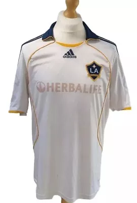 Los Angeles Galaxy MLS USA 2007 - 2008 #23 Beckham Home Shirt Size L • £25