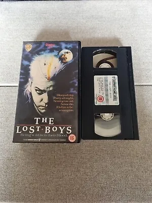  THE LOST BOYS VHS Tape. Warner Bros 1987 Uk PAL Kiefer Sutherland. 15.  • £10